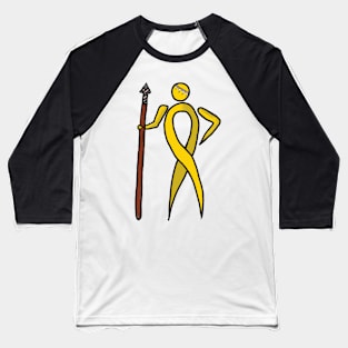 Military Warrior Baseball T-Shirt